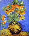 Imperial Crown Fritillaria in a Copper Vase by Vincent van Gogh